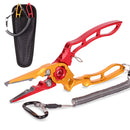 Multifunctional Fishing Pliers Split Ring Line Lures Cutter Hook Remover Tongs