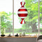 #A 15cm Painted Candy Pendant PVC Portable Reusable Christmas Tree Hanging Orn