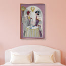5D DIY Part Special Shaped Drill Diamond Painting Lady Kit Drawing (Y090) Newly