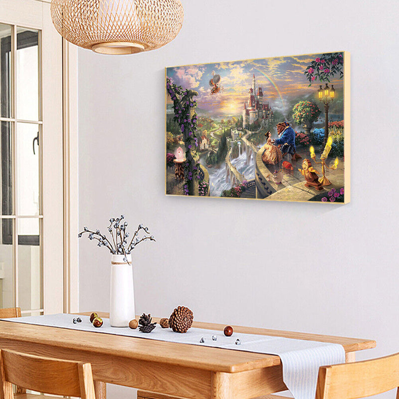 Digital Paint Scenery Painted By Numbers On Canvas Decor