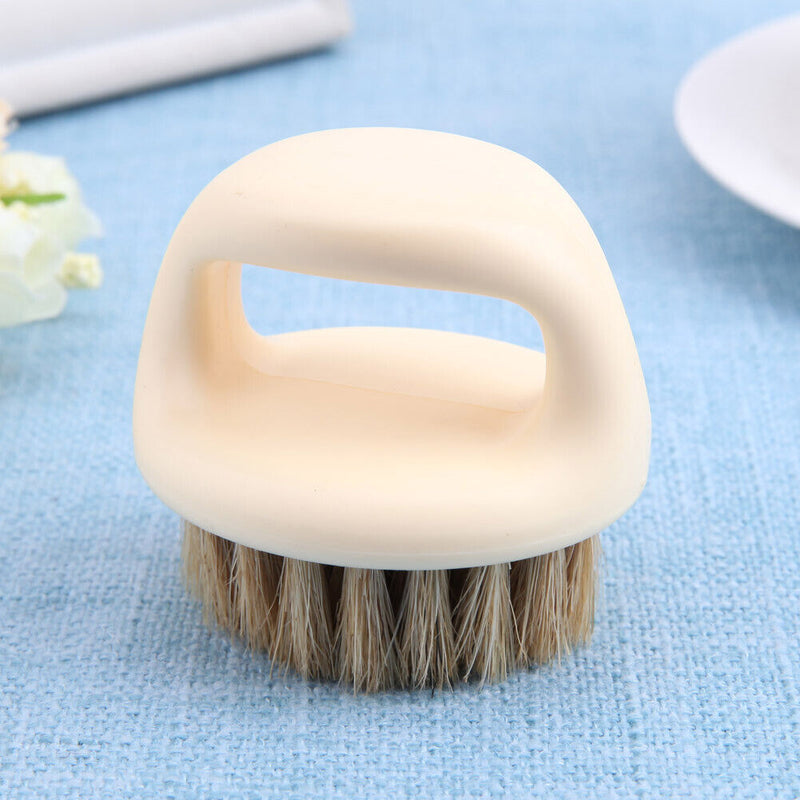 Ring Design Bristle Men Shaving Brush Portable Barber Face Cleaning Beard Comb