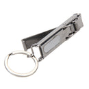 EDC Ultra-thin Foldable Hand Toe Nail Clippers Cutter Stainless Keychain