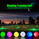 Hardness Night Training Golf LED Golf Balls Glowing Ball Golfing In The Dark