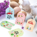 Party Supplies Easter Paper Tag Hang Tags Easter Eggs Labels Gift Wrapping