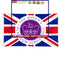 Queen Platinum Jubilee Flag - Union Jack Flag Featuring Her Majesty The Queen