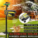 Solar Power Animal Repellent Sprinkler Motion Activated Blaster For Yard E0X4
