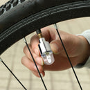 2x Auto Car Bicycle Motorcycle Wheel LED Lights Tire Valve Caps Spokes Hub