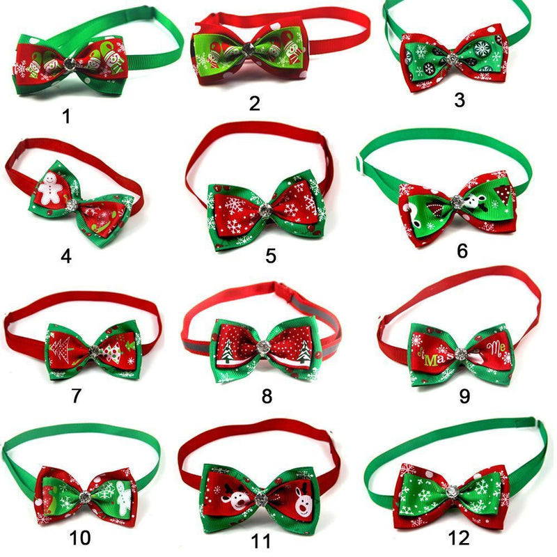 Dog Cat Supplies Christmas Pet Bow Ties Formal Tie Dog Suit Dog Necktie