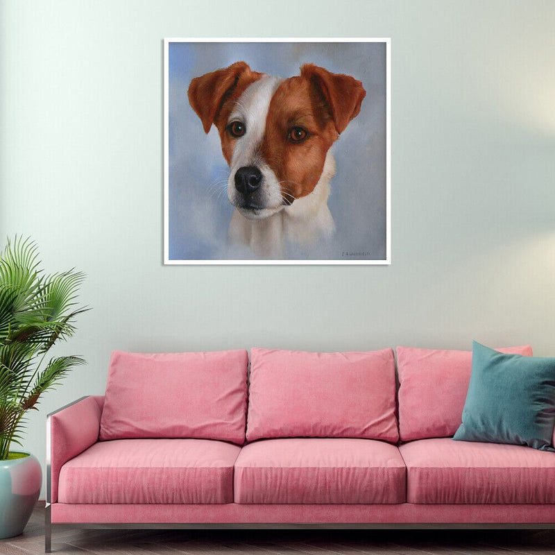 5D Full Round Diamond Painting Animals diy Cross Stitch (Dog-LD274) Newly