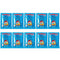 100pcs Empty Bubble Soap Maker Bottle Wedding Party Decor Kid Outdoor Toys