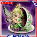3 Strands DIY Full Embroidery Set Butterfly Girl Printed Cross Stitch Home Decor