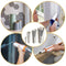 Steel Perfect Caulking Nozzle Applicator 14pcs Sealant Tools Finishing M3N8