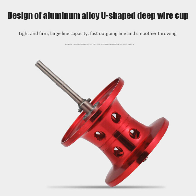 8kg Drag Low Profile Baitcasting Metal Saltwater Fishing Reel (Right Hand)