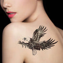 2pcs Eagle Fashion Arm Waterproof Simulation Body Tattoo Stickers