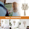 Braided Owl Cotton Pendant Wall Decoration with Cotton Rope Handmade Woven Ropes