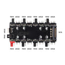 5V/3 Pin ARGB Fan PWM HUB 1 To 8 Ports Splitter for PC Motherboard (SATA)