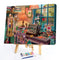 Sewing Machine Paint By Numbers DIY Frameless Picture On Canvas Craft Kit Newly