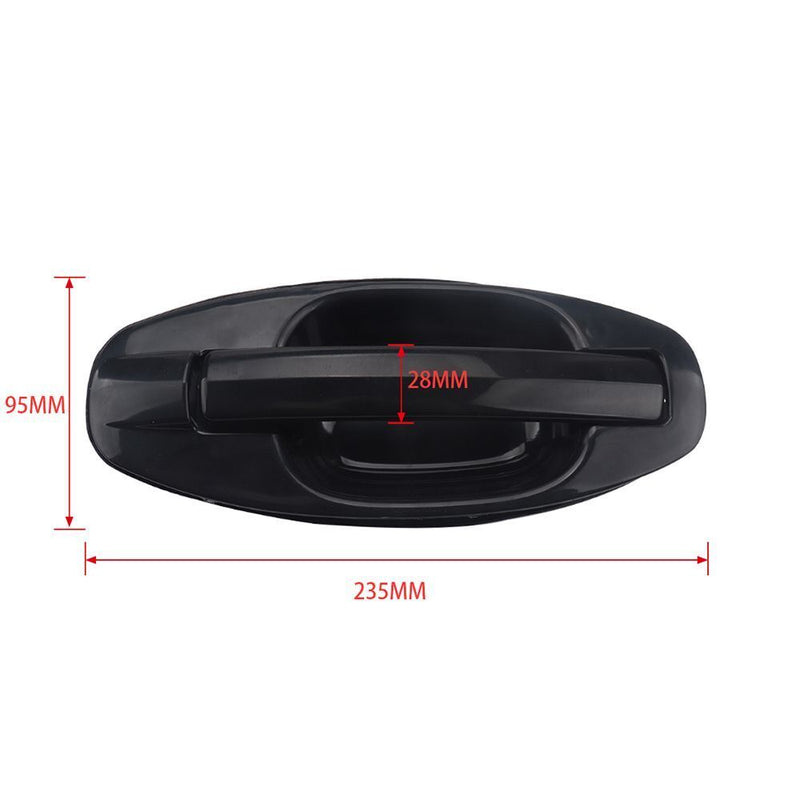 Door Knob Car Accessories Exterior Door Handle For HYUNDAI SANTA FE 2001-2006