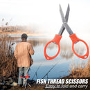 Portable Travel Fishing Mini Scissor Folding Line Cutter Fishing Accessories