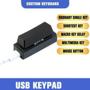 Spacebar Backspace Long single-key USB custom keypad M8O5