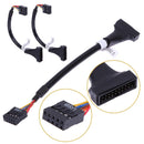 USB 3.0 Male USB 2.0 Female Cable Professional 20 Pin 9-Pin Computer
