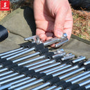 Tents Nail Storage Bag, Heavy Duty Hammer Stakes Pegs Tents Accessories Holder