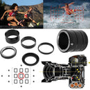 Black Macro Extension Tube for Nikon D7200 D7000 D5500 D5300 D5200 D5100 D3400