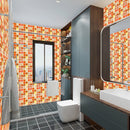 Retro Floor Tiles Wall Stickers Self-adhesive Decals for Kitchen (MSC060) Newly