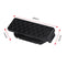 2pcs ABS Car Safety Belt Clips Buckles Adjustable Seat Belts Holder Universal