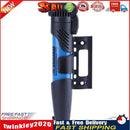 Portable Folding Bicycle Air Pump Inflator for Presta Schrader Valve Blue Newly