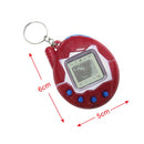 Electronic Pet Game Console Nostalgic Virtual E-pet Interactive Toys w/ Keych