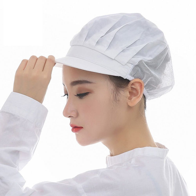 Work Wear Restaurant Catering Hotel Chef Cap Food Service Cook Hat Hair Nets