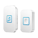 Home Wireless Doorbell US EU UK Plug Receiver 300M Remote Smart Calling Bell`