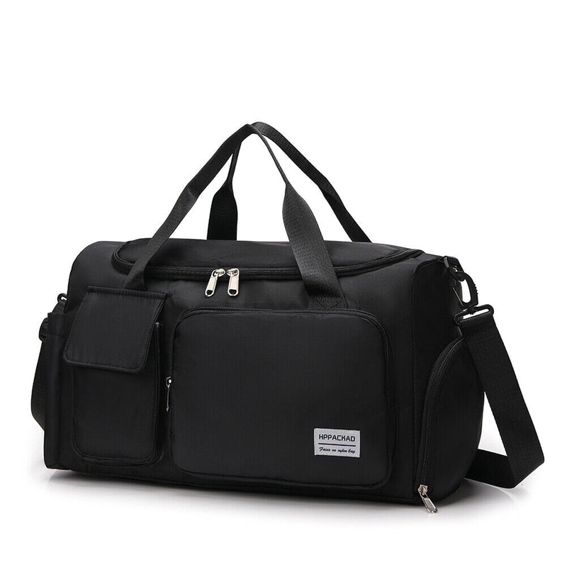 Oxford Outdoor Sports Gym Bag Large Capacity Fitness Travel Yoga Mat Handbags