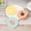 Reusable Heat Preservation Anti-Scalding Cup Cover Suction Lid Sealed Cover