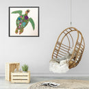 Diamond Painting DIY Sea Turtle Partial Special Shape Drill Mosaic (KA356) Newly