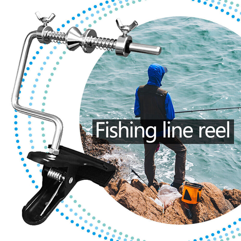 Clip Fishing Line Winder Reel Line Spooler Spooling Winding System Fishing Tools