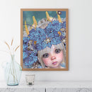 Flower Fairy, Elf Girls, Diamond Painting Set, Partially Shaped Drill, Wall Art-D
