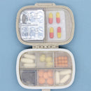 Health Care Tablets Organizer Storage Box Medicine Divider Pill Boxes Pill Case