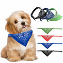 Triangular Bandage Neck Decor Puppy Kerchief Cat Bibs Pet Scarf Dog Bandanas