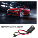 Car Cigarette Lighter Charger Cable Female Socket Plug Connector Adapter Holder