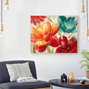 Color Flower Oil Paint By Number DIY Acrylic Painting on Canvas Wall Art Picture