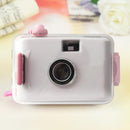 Kids Camera Non-disposable Waterproof Shockproof Film LOMO Camera Toys (A) Newly