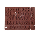 DIY Silicone Chocolate Mold Letters Number Chocolate Non-stick Baking Mold