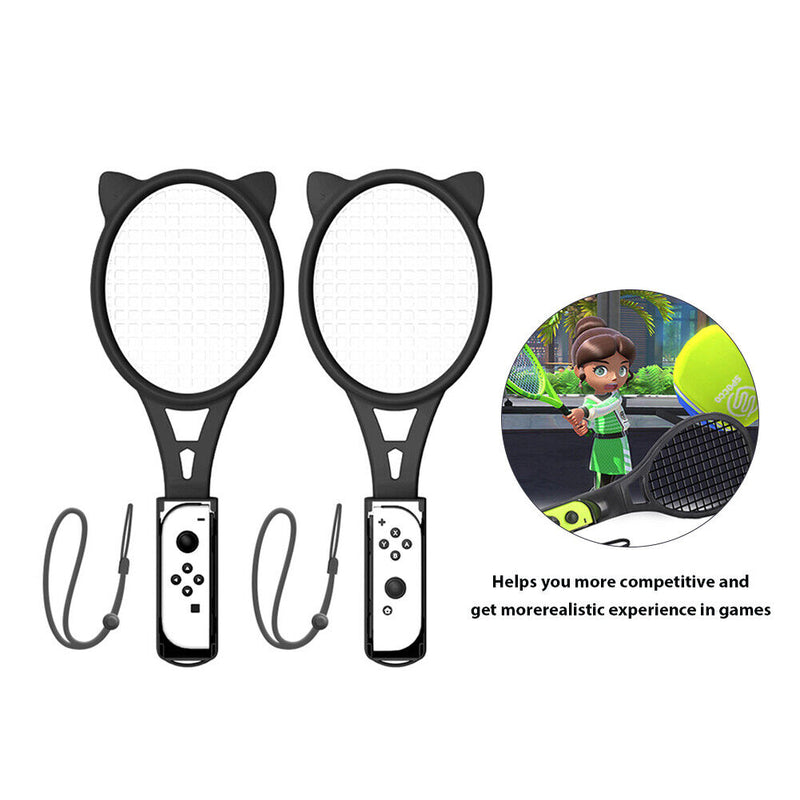 Tennis Game Controller Gamepad Games Joystick for NS Tennis Racket (Black) Newly