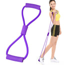 Resistance Bands Pilates Yoga Training Gym Elastic Workout Fitness Tension