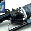 Material 134cm Foldable fishing rod FRP Carbon Fiber Pen Pole Retractable