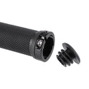 1pair Cycling Skid-Proof Grips Anti-Skid Plastic Bicycle Handlebar (Black) Newly