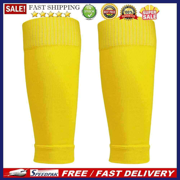 1 Pair Football Shin Guard Leg Socks Pads Soccer Legging Sleeves Protective G