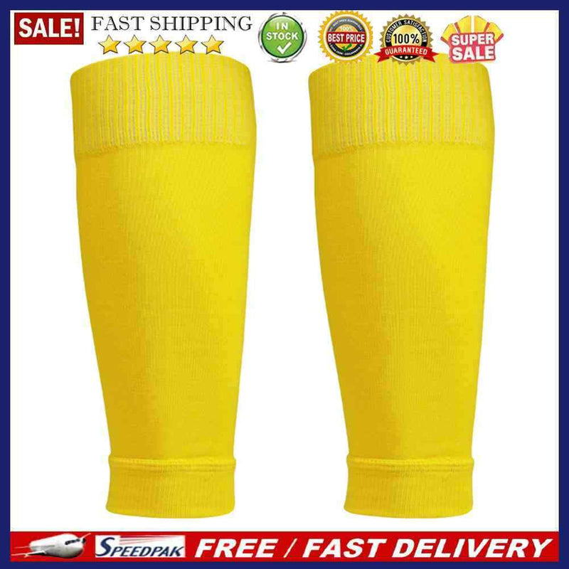 1 Pair Football Shin Guard Leg Socks Pads Soccer Legging Sleeves Protective G